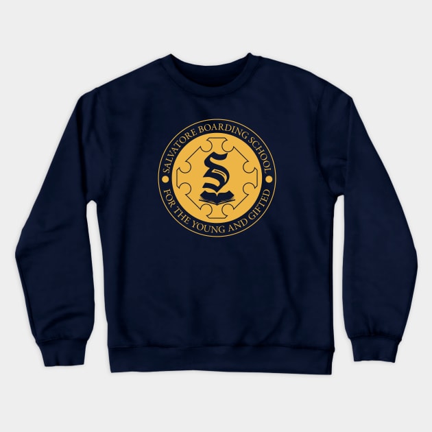 Salvatore School Crest Crewneck Sweatshirt by Nazonian